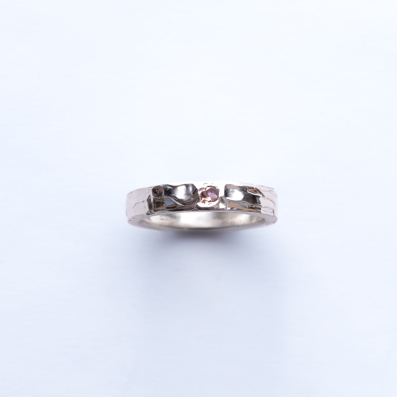 Forma Ring Padparadscha Sapphire