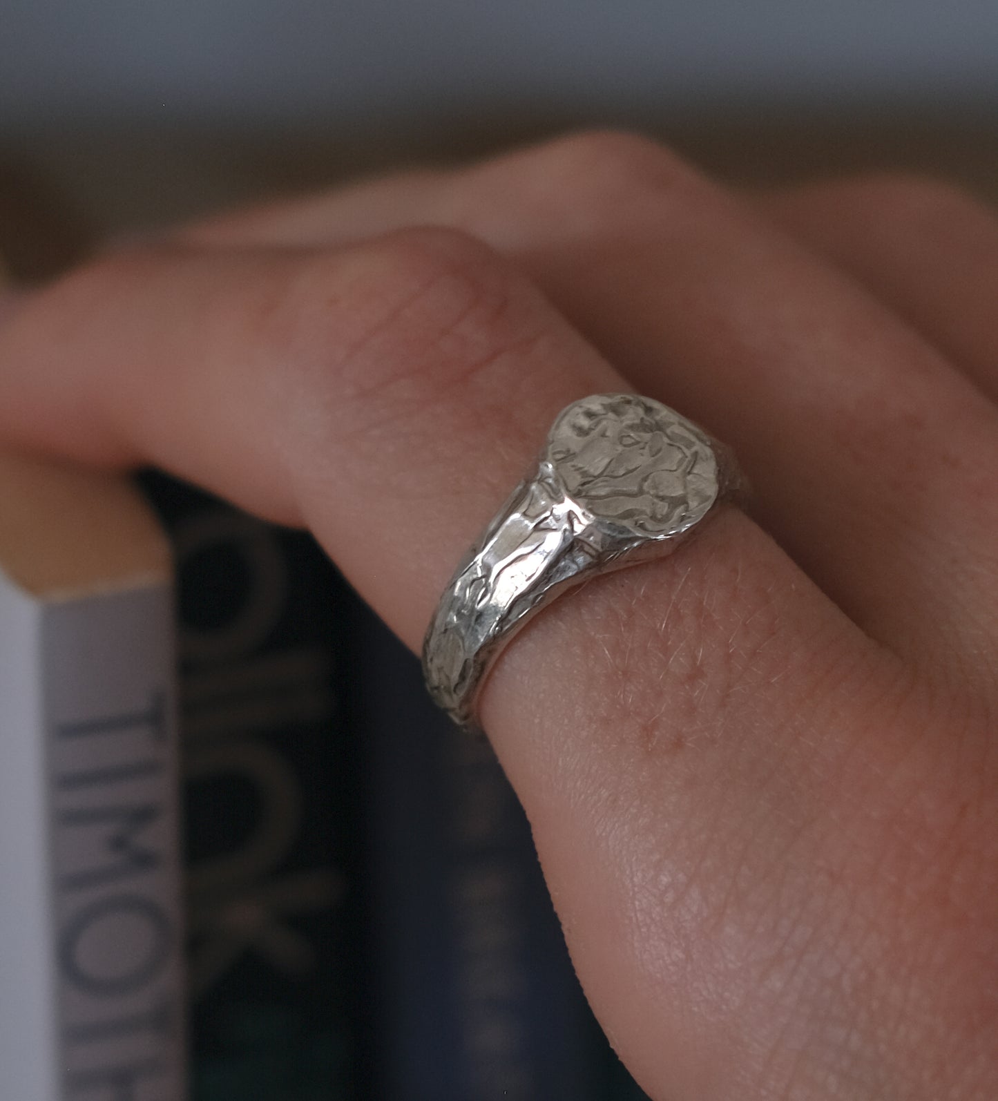 Keepsake Molten Signet ~ His.