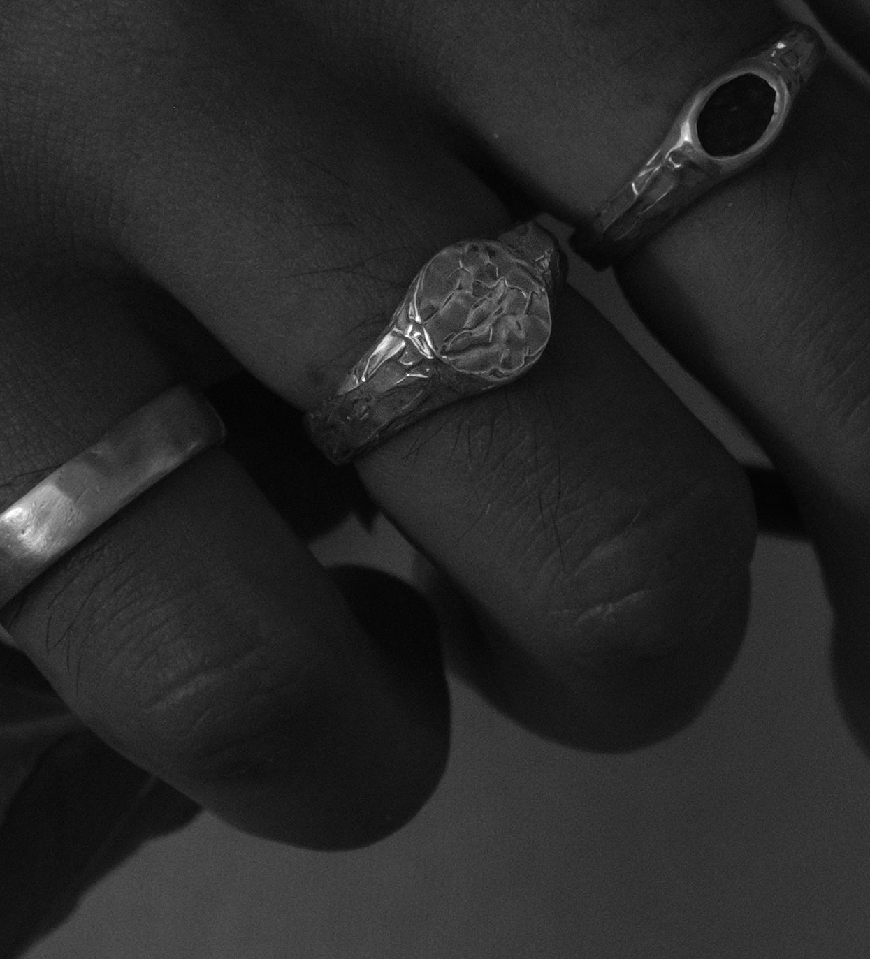 Keepsake Molten Signet ~ His.